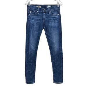 AG Adriano Goldschmied The Nikki Relaxed Skinny Jeans Womens 25 AGed 9 Years USA